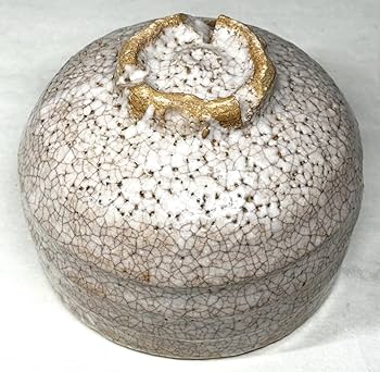 窯元 陶酔庵 作：藪下康一（号：禅牛）萩焼 織部茶碗 窯元 陶酔庵 作：藪下康一（号：禅牛）萩焼 織部茶碗
